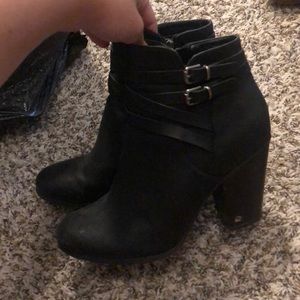 Black booties